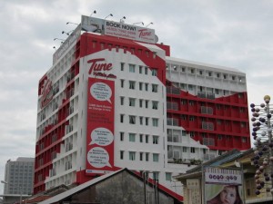 Tune Hotel in Penang, Malaysia